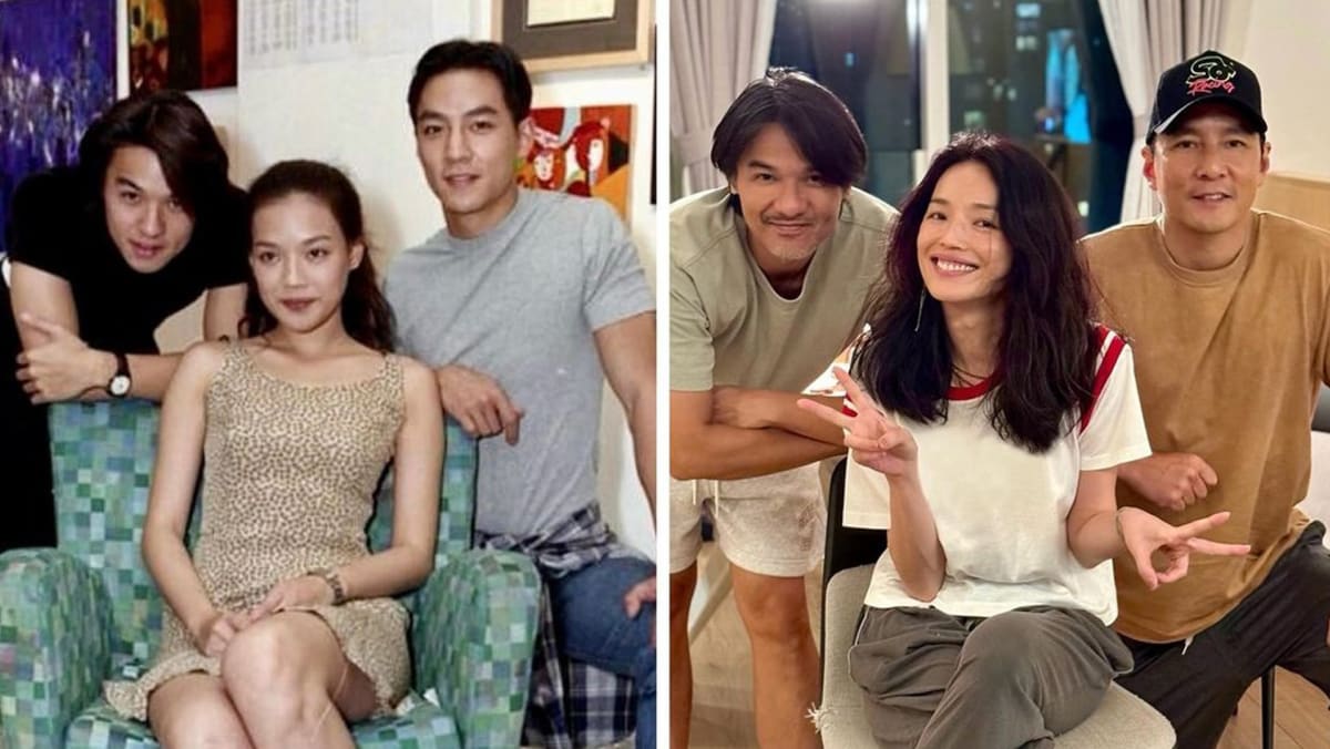 Shu Qi, Stephen Fung, Daniel Wu Recreate Throwback Photo, Stephen Tells Daniel To Crop Himself Out