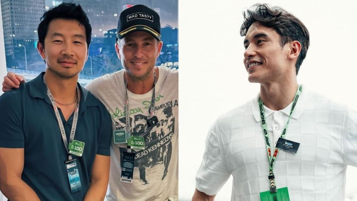 Simu Liu, Manny Jacinto and Super Junior’s Siwon among celebrities spotted in Singapore during F1 weekend