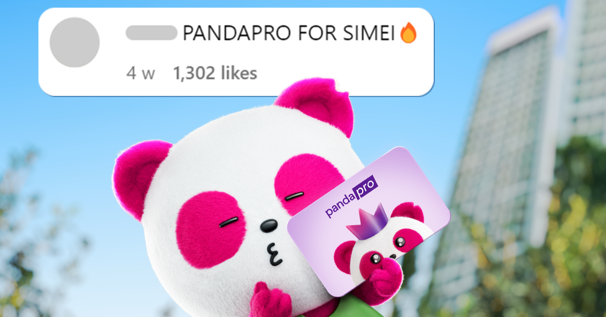 foodpanda is giving free pandapro subscriptions to simei residents