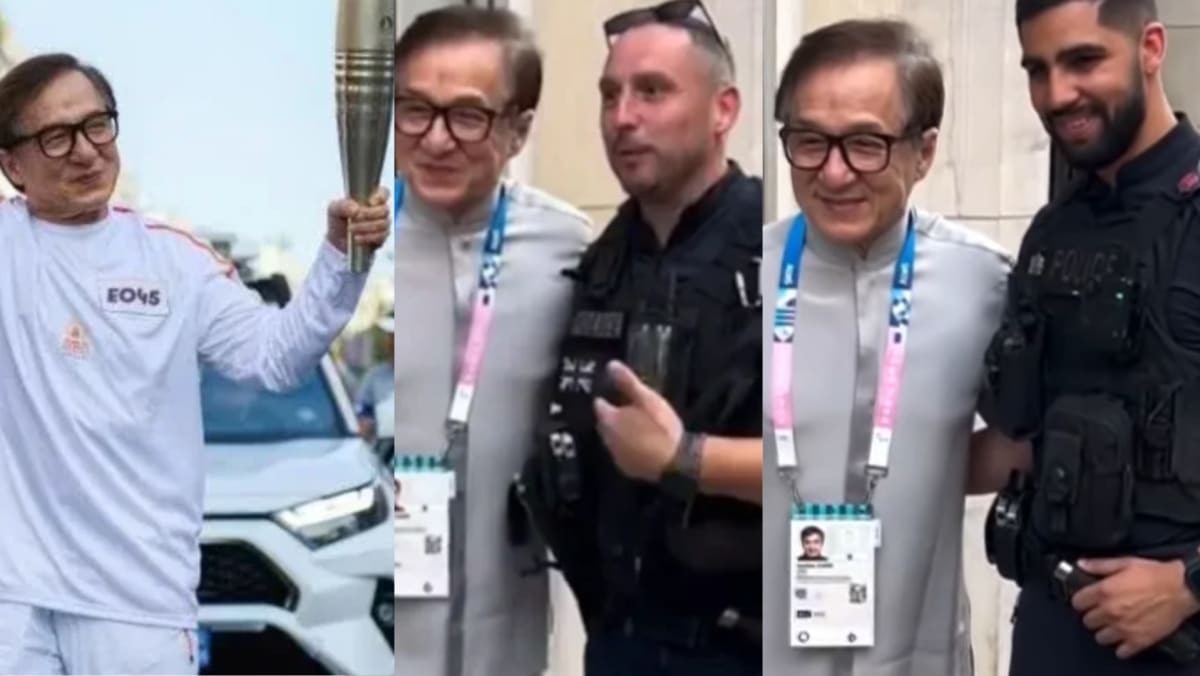 Jackie Chan Is So Loved, Even French Police Officers On Duty Want A Picture With Him