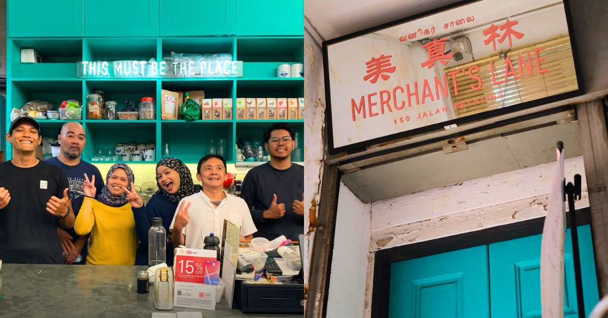 Merchant’s Lane, aesthetic fusion cafe at Petaling Street