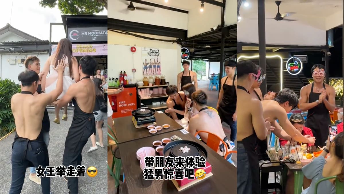 Shirtless S’porean Hunks Will Carry You To Your Table At This Mookata Restaurant In Tanglin