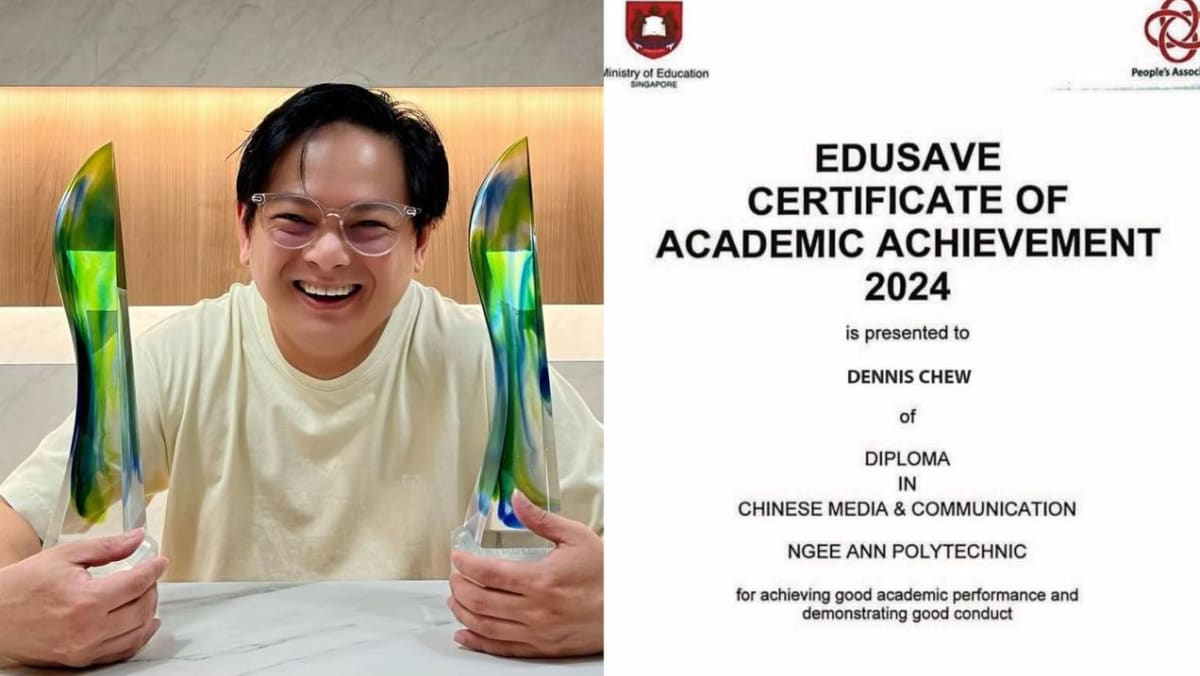 Ngee Ann Poly Student Dennis Chew, 51, Goes From Doing Badly For His O Levels To Getting On Director’s List & Winning Academic Excellence Award