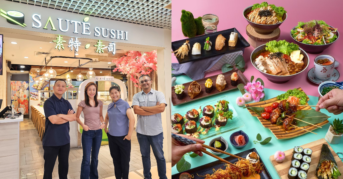 Saute Group, Singaporean plant-based F&B group with 5 brands