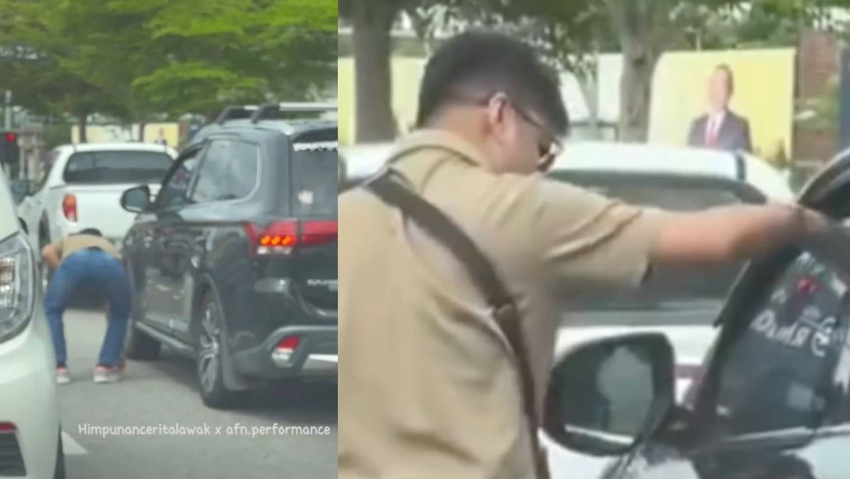 M’sian Driver Picks Up Rubbish Tossed From Singapore Car, Hands It Back To Them