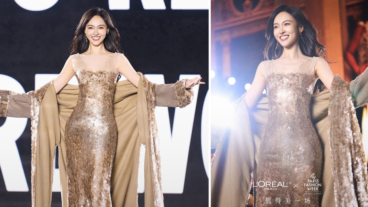 Chinese Actress Tang Yan, 40, Held Her Own Against Supermodels On The Runway At Paris Fashion Week