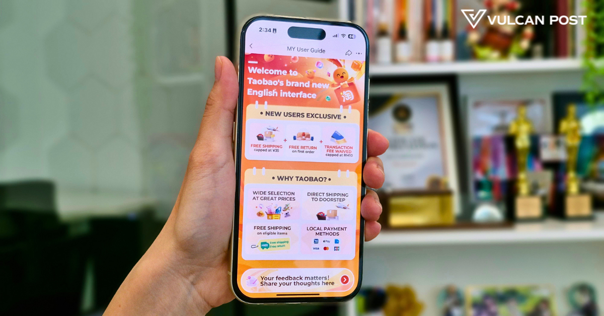 Taobao launches English interface in app for Malaysian users