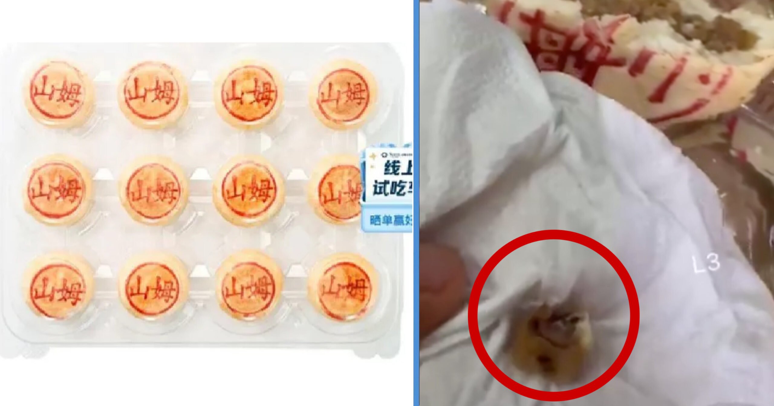 Woman Found Human Tooth in Mooncake Bought in a China Supermarket