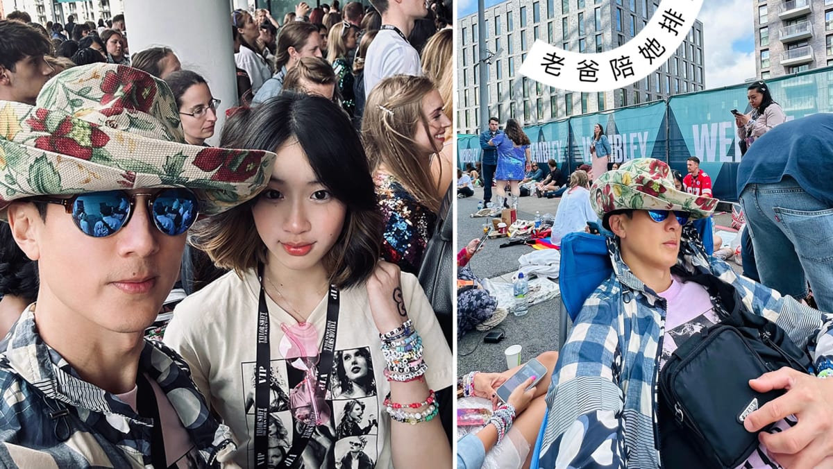 Wu Chun Queues 7hrs With Daughter, 13, To See Taylor Swift’s London Concert