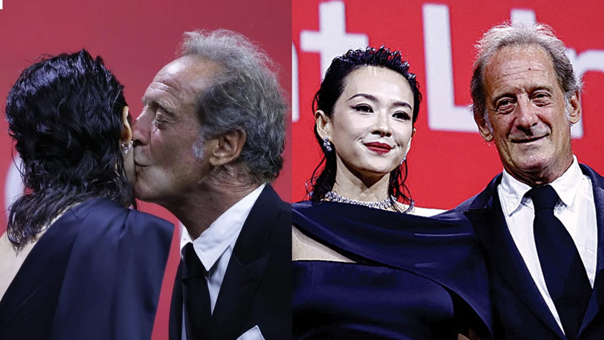 Zhang Ziyi Was Clearly Uncomfortable When Venice Film Festival Best Actor Winner Kissed Her On Stage