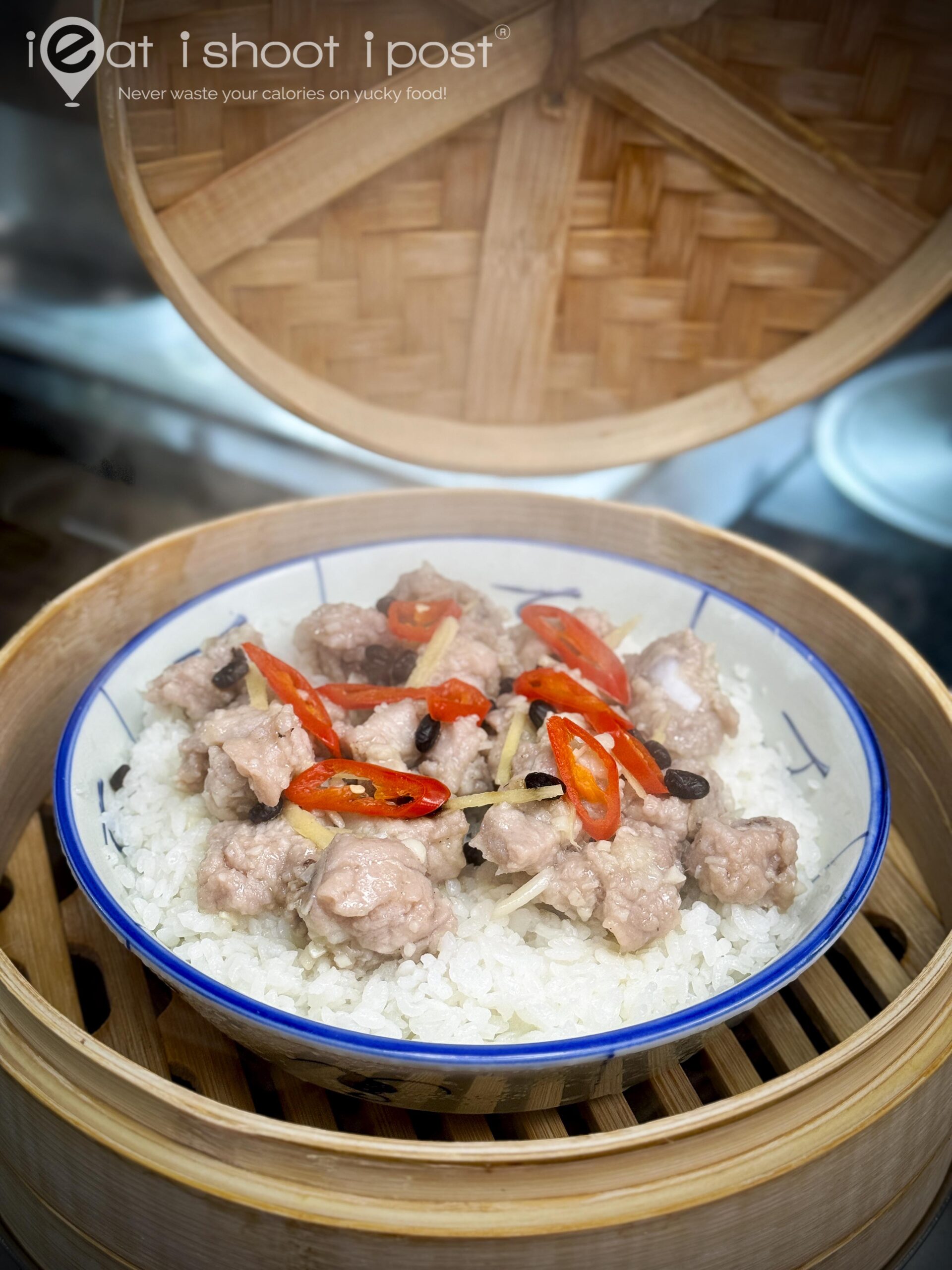 Dim Sum Style Steamed Pork Ribs on Rice: With USA Calrose Rice