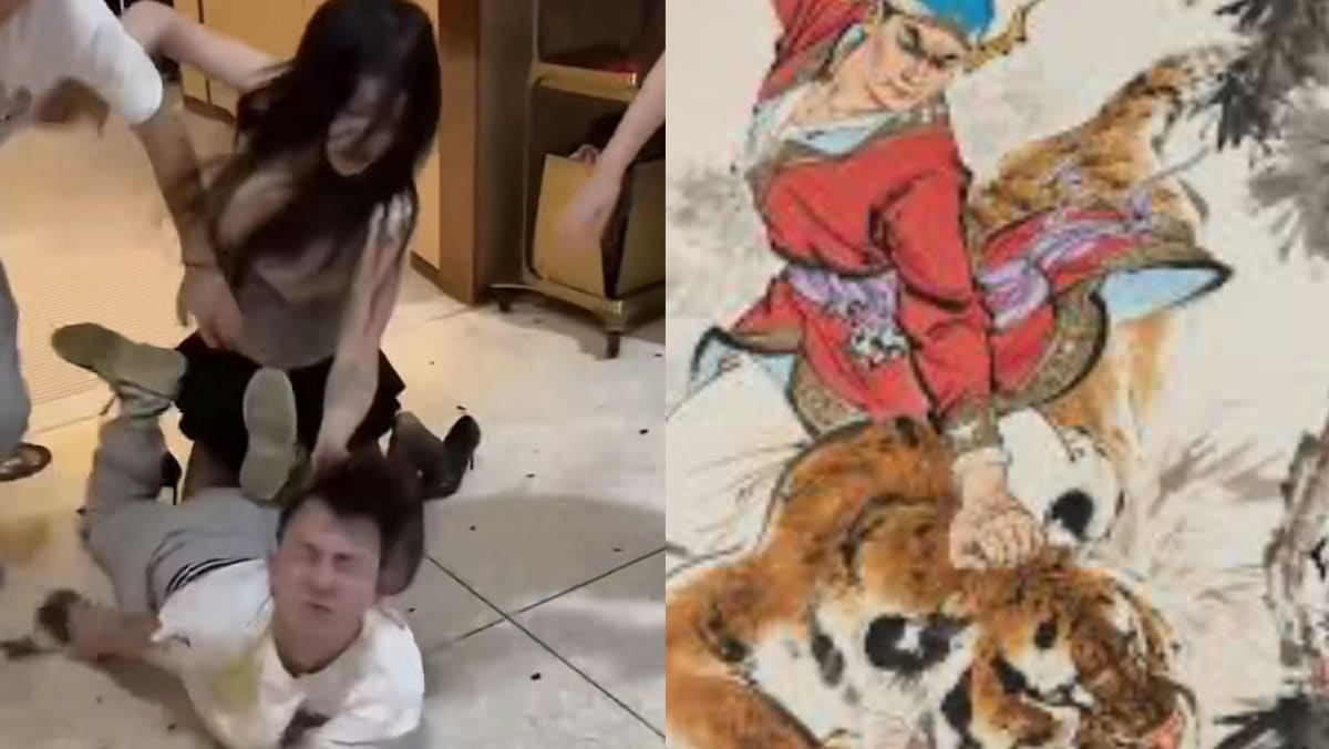 Chinese Transgender Influencer Beats Up HK Lawyer In Haidilao After He Insults Her, Internet Likens Her To Famous Tiger Slayer