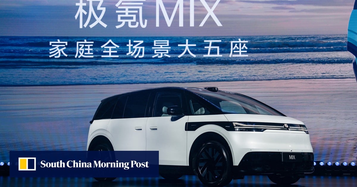 China EVs: Geely’s Zeekr launches MPV aimed at middle-income households