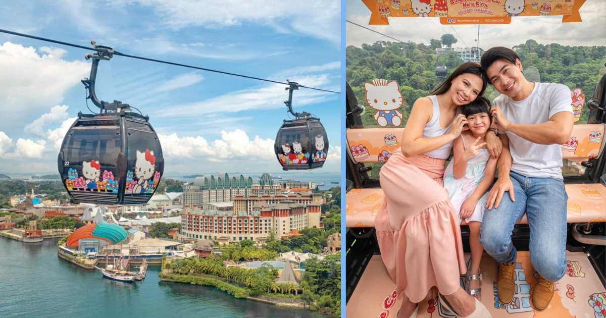 Singapore Cable Car x Hello Kitty Collaboration Ends 31 December 2024