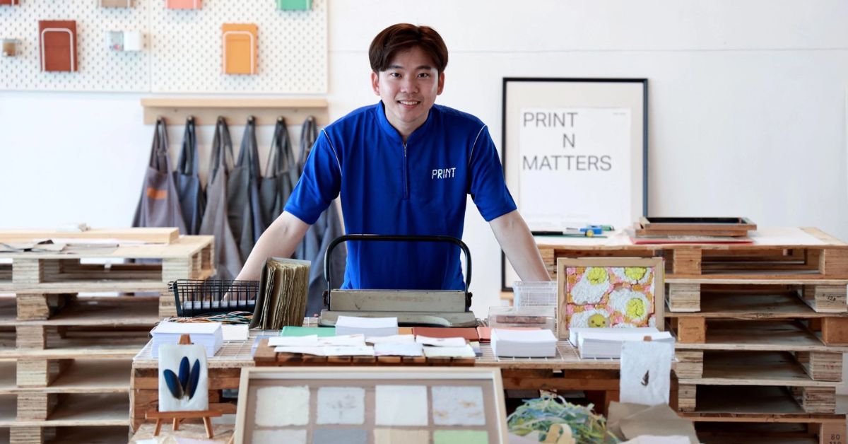 Print N Matters, paper waste upcycling business in Singapore