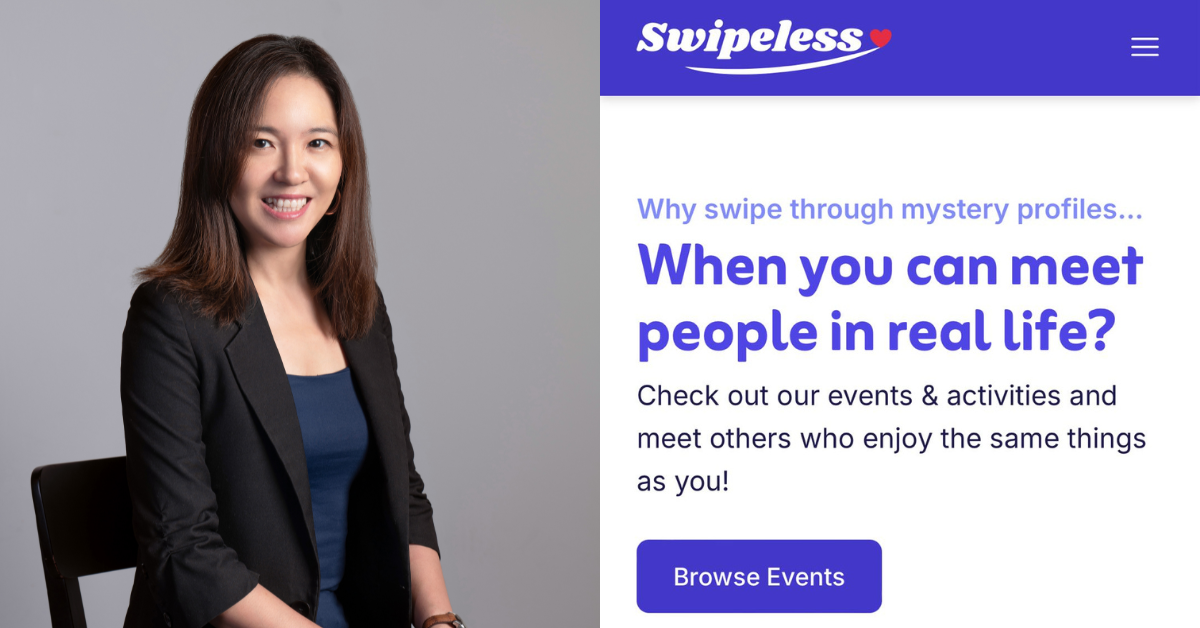 Swipeless, Malaysian platform for singles to connect in person