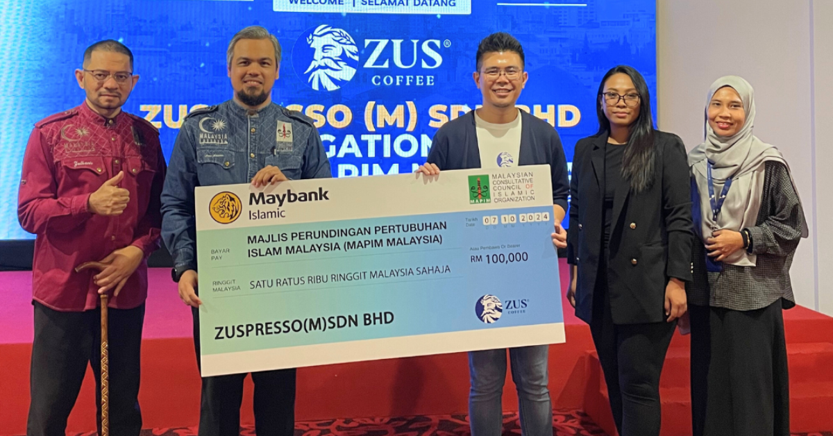 ZUS Coffee raises RM100,000 to support people in Gaza