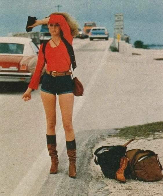 `In the 1970s, hitchhiking was a common way to get around for those who didn\u2019t have a car or were too young to drive. Sticking out your thumb often led to a ride from a kind stranger, embodying the era's carefree and adventurous spirit. While hitchhiking seems unthinkable today.