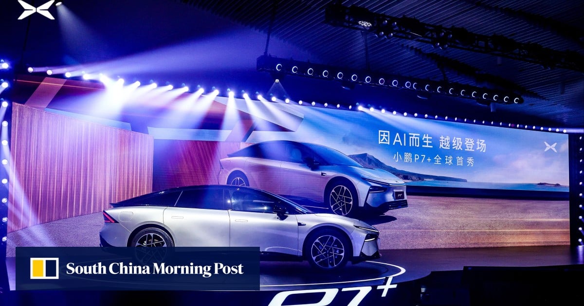 Xpeng bets on Eagle Eye technology to enhance autonomous driving in new P7+ sedan