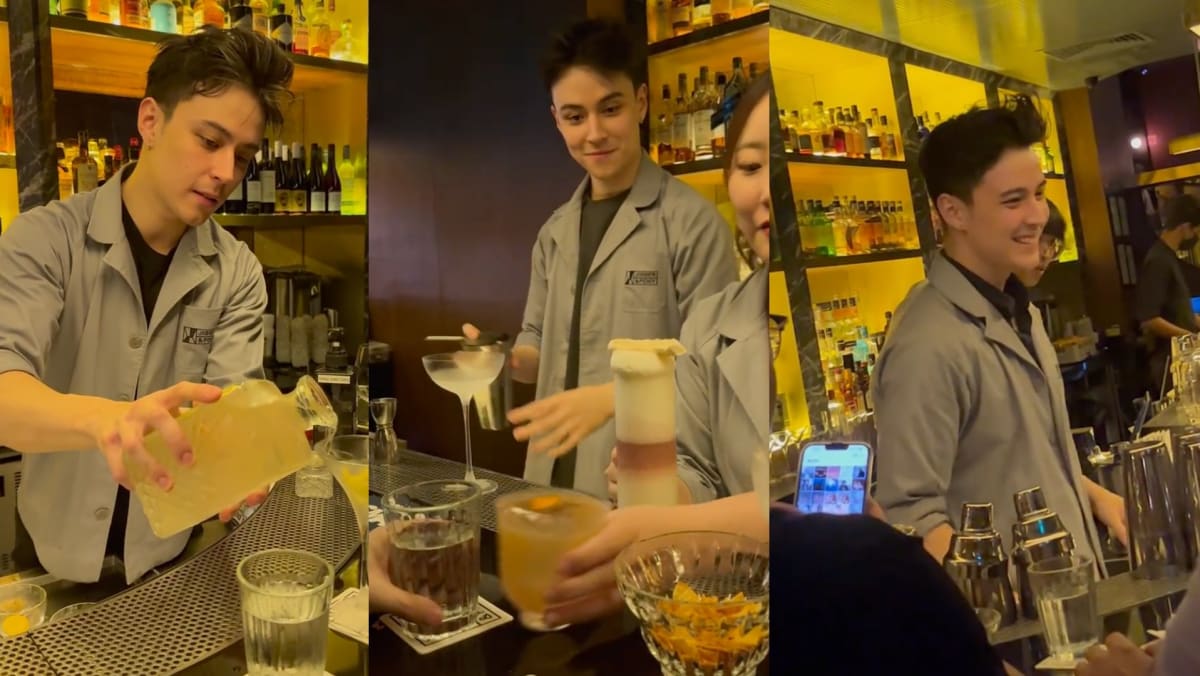 Handsome Bartender In Tanjong Pagar Bar Goes Viral On Chinese Social Media For Looking Like A Young Daniel Wu