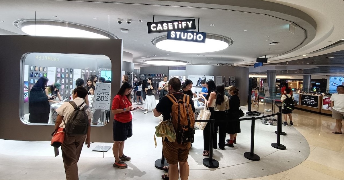 CASETiFY opens first Singapore standalone store in ION Orchard