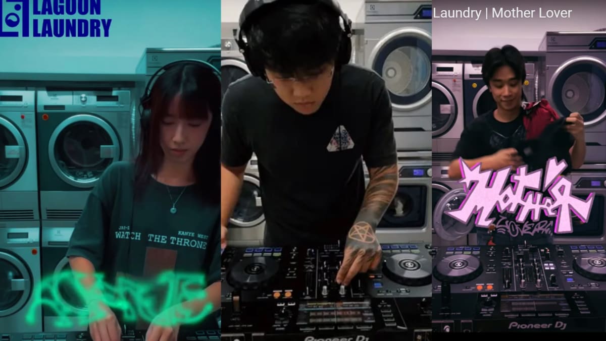 There’s A Laundromat In Katong V Where DJs Can Live Stream Their Set… And Do Their Laundry