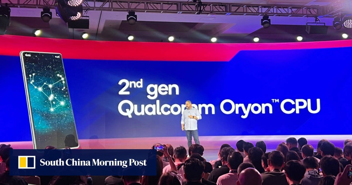 Qualcomm unveils smartphone chip with laptop-level capabilities to support AI