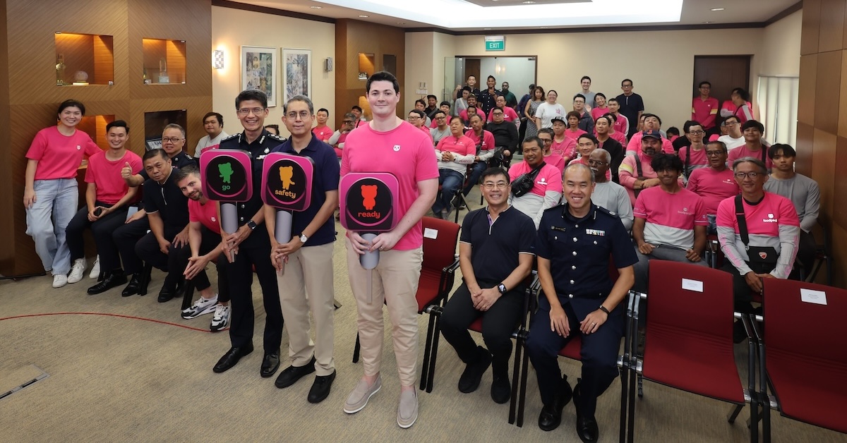 foodpanda Singapore partners with Traffic Police to protect riders