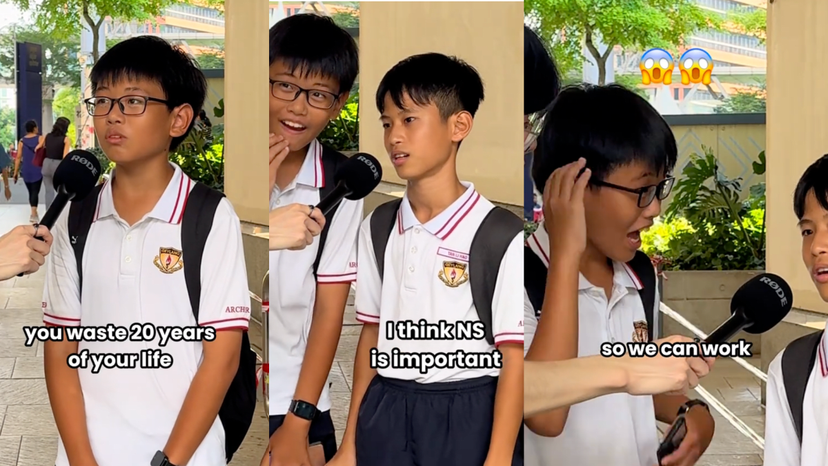 Students From Geylang Methodist Primary School Have Hilariously Divided Opinions On Whether National Service Is Needed