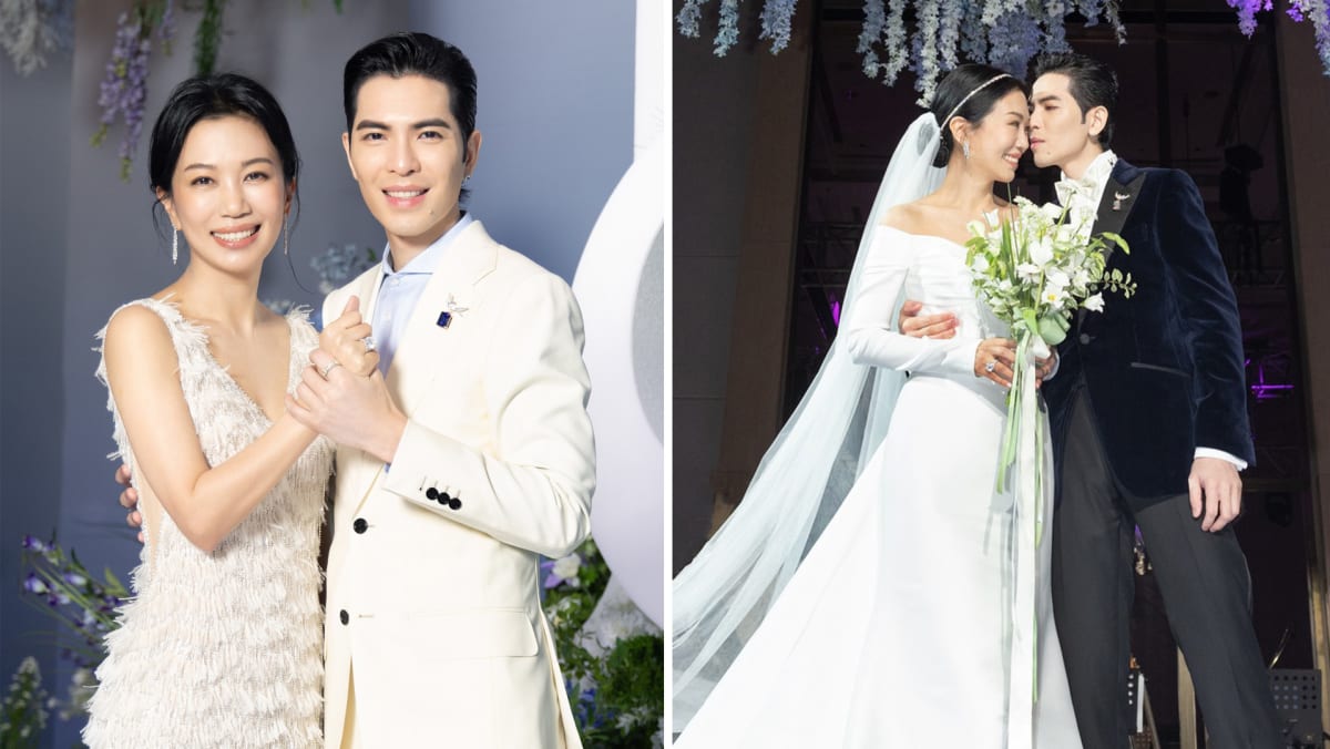 Jam Hsiao, 37, & Wife, 51, Urged By His Dad To Have Kids In Wedding Speech, Says They Must “Have Hope”