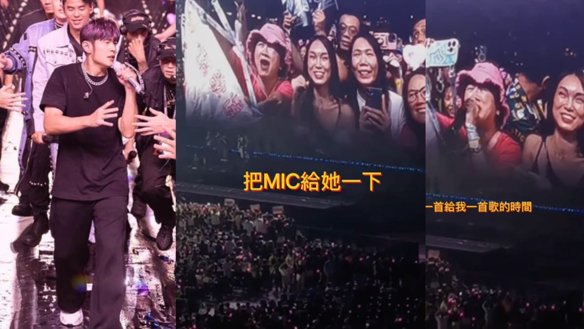 This Jay Chou Fan Was Picked To Sing With Him At His SG Concert, But Her Moment Was Robbed By One Louder Fan