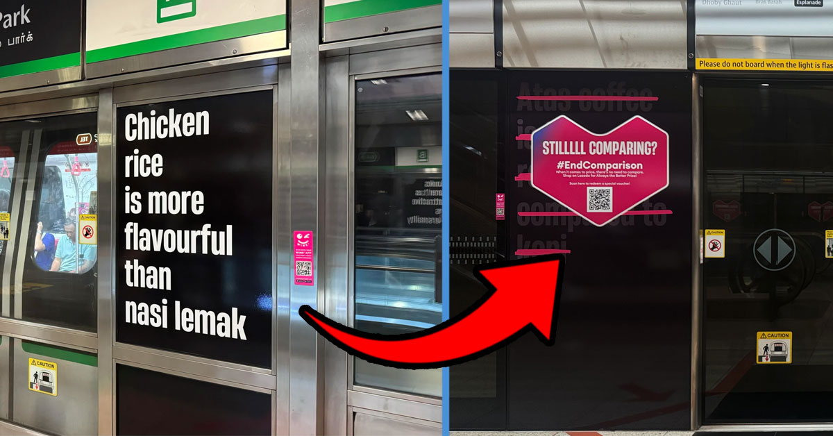 The Advertiser of the Mysterious Posters in MRT Stations Has Revealed Themselves