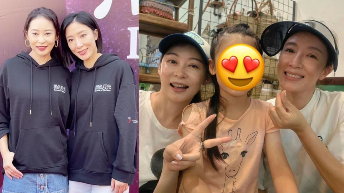 Tavia Yeung, 45, Her Sister, TVB Actress Griselda, 47, Glow In Barefaced Pic