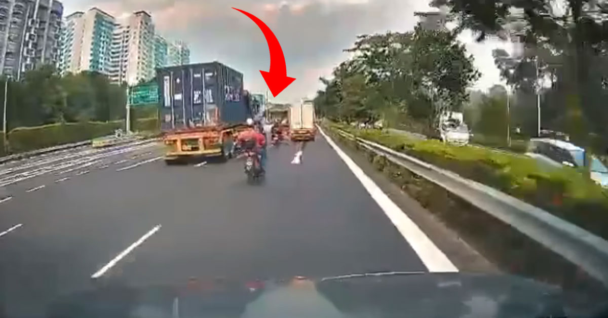 Motorcyclist Dies While Filtering Between a Truck & Lorry in KJE