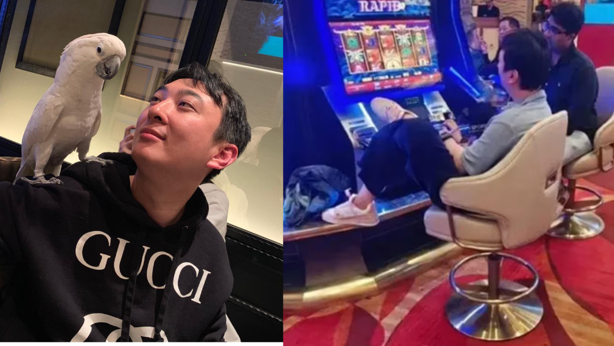 Chinese Billionaire’s Son Wang Sicong, 36, Spotted At Marina Bay Sands Casino Playing Slot Machine