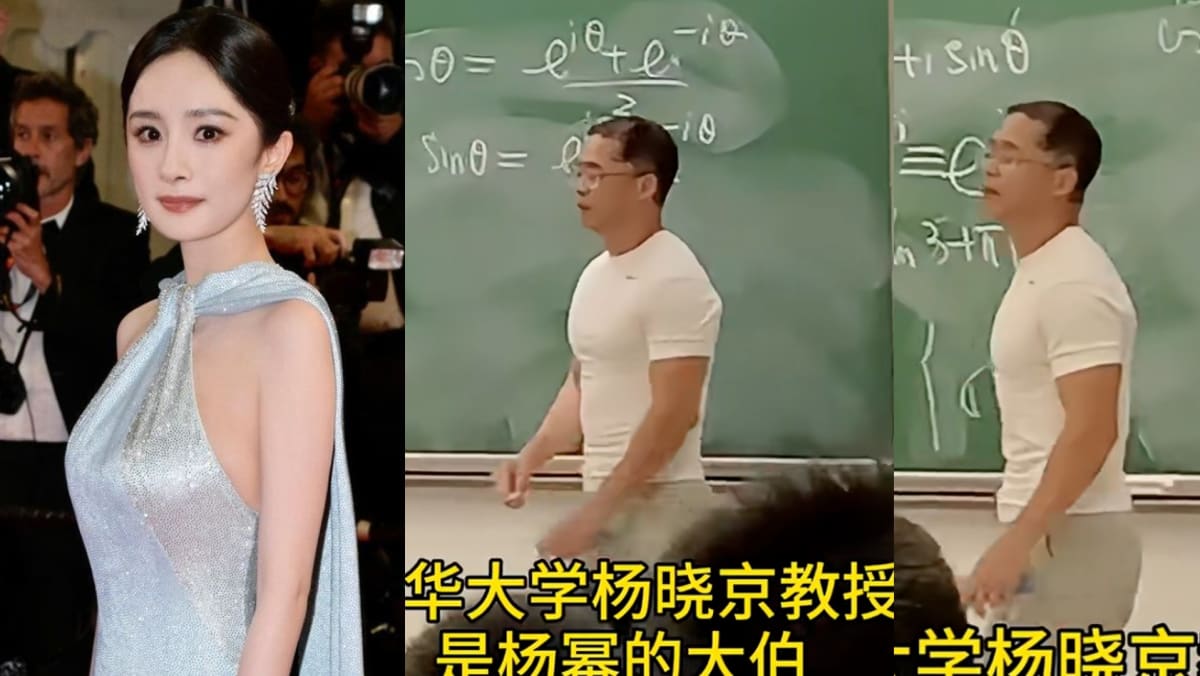 Tsinghua University’s “Macho Professor” Said To Be Uncle Of Chinese Star Yang Mi