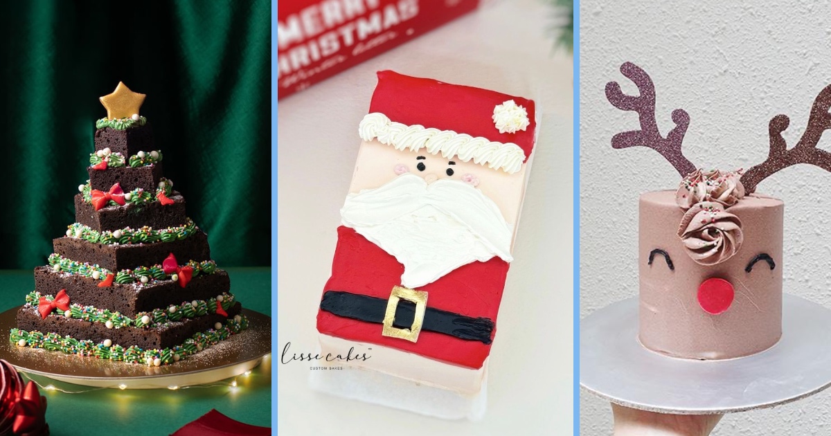 5 Places In S’pore To Get Christmas-Themed Cakes Under S