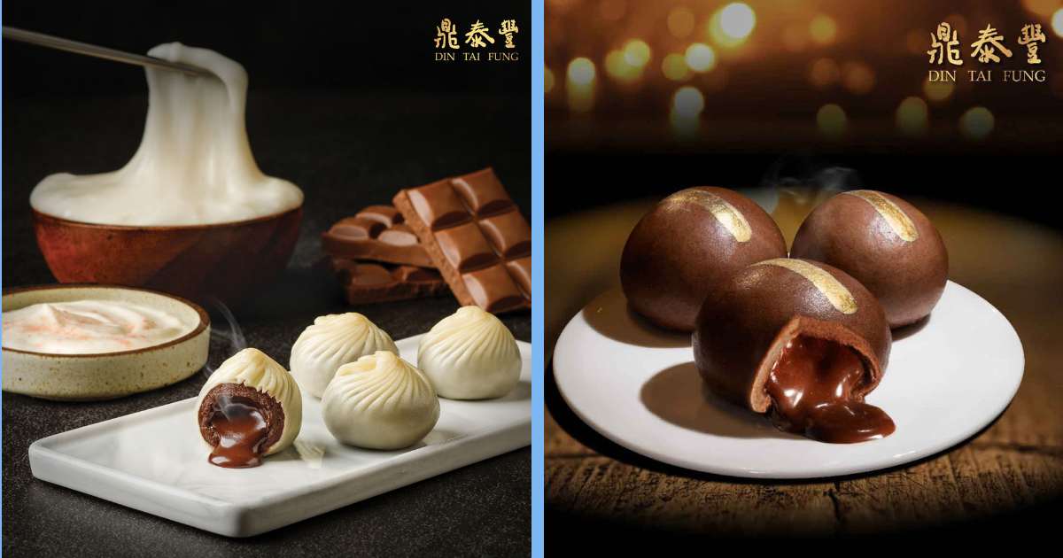 Din Tai Fung Launches New Mama Mochi Chocolate Xiao Long Bao With House-Made Sea Salt Cream