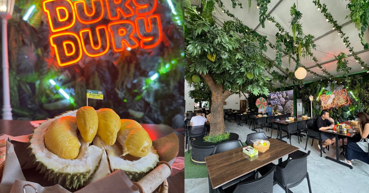 Dury Dury, M’sian durian wholesaler with a jungle-themed dine-in %