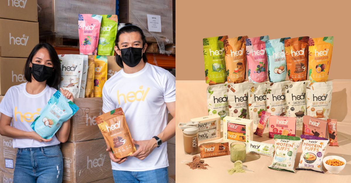 Heal Nutrition, healthy protein shake & snacks brand in Malaysia