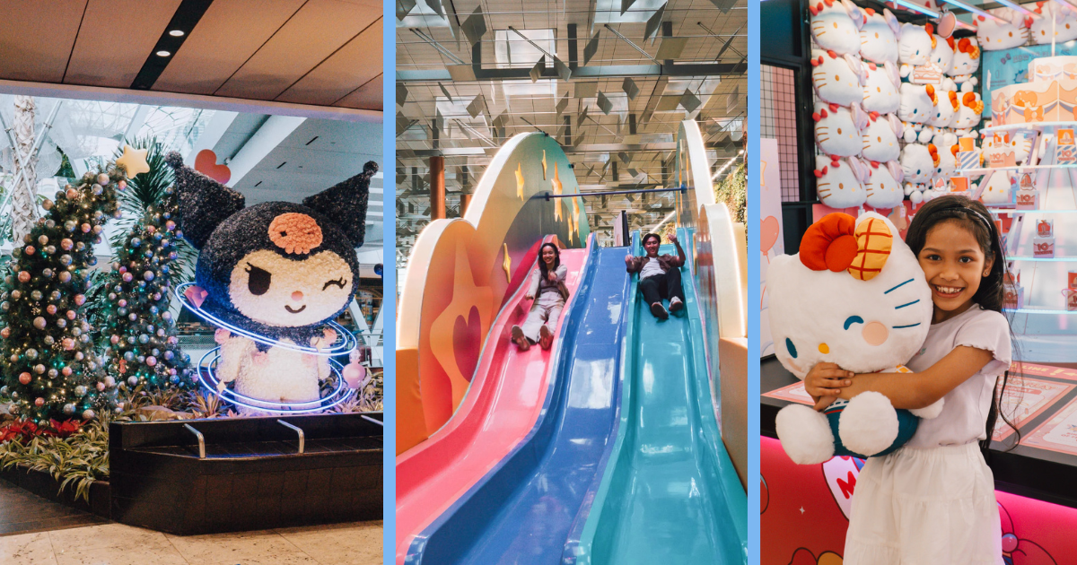 Hello Kitty & Sanrio-Themed Photo Spots, Carnival Games & Merchandise at Changi Airport till 16 February 2025