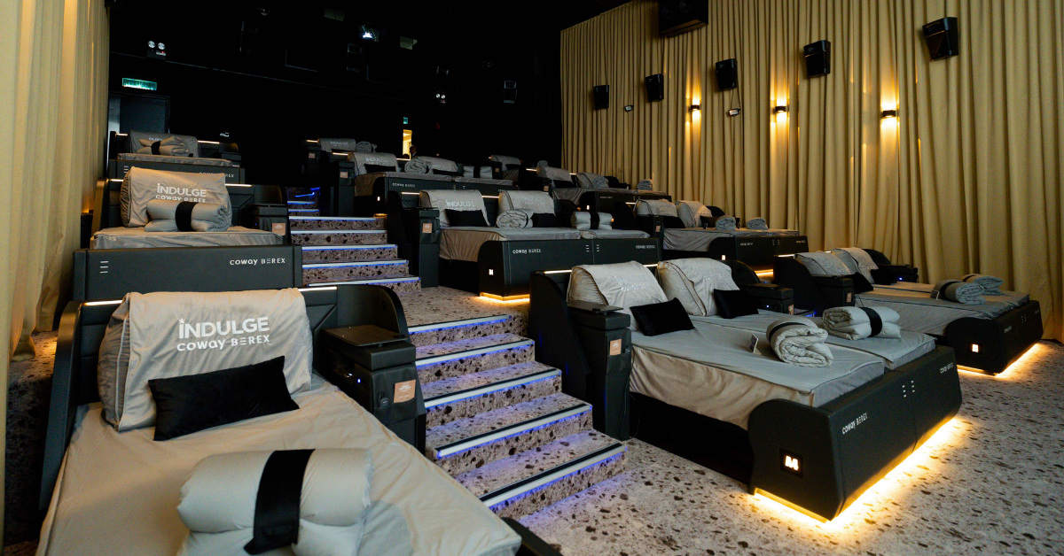 TGV Cinemas launches bed cinemas with Coway BEREX