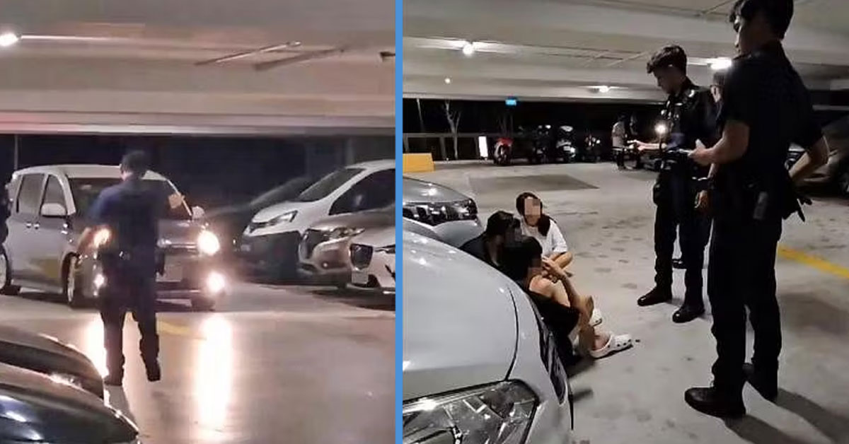 Man Went to Sengkang Carpark & Found That His Car Has Been Secretly Driven Away by Teenagers for a Joyride