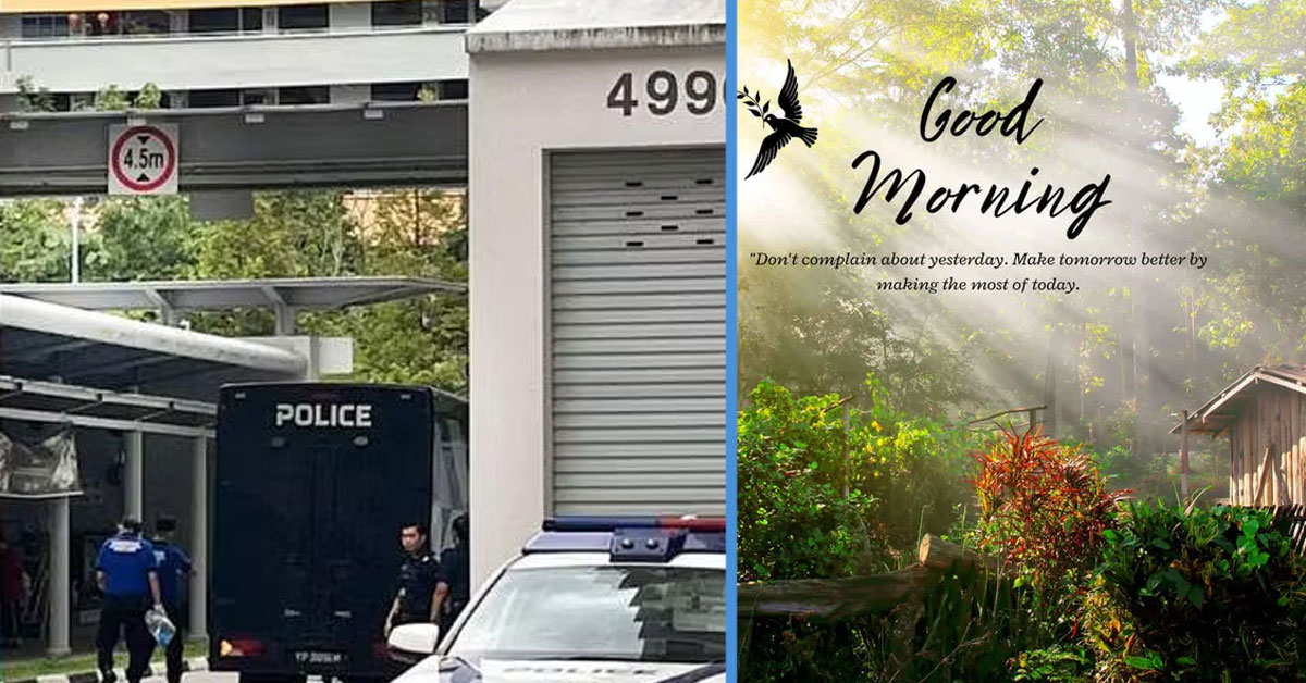 62-Year-Old Tampines Man Found Dead After Missing Daily “Good Morning” Messages