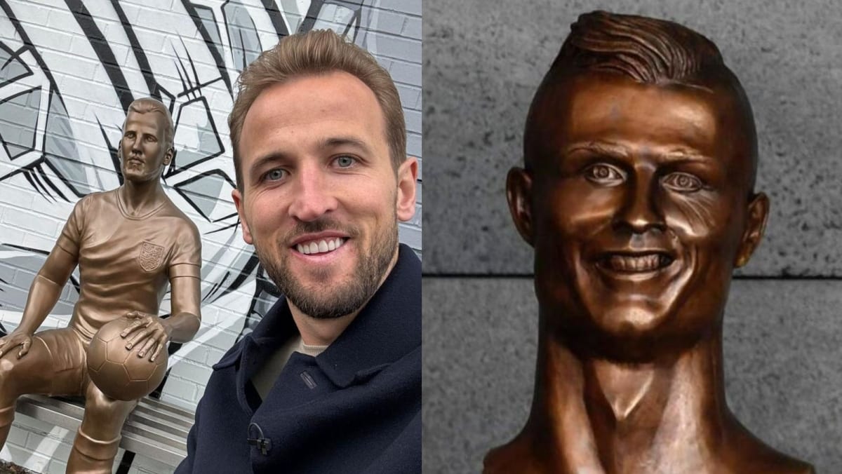 English striker Harry Kane’s ‘hideous’ statue and other sculptures of celebrities that have turned heads