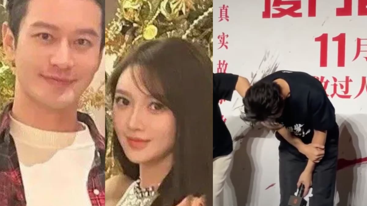 Huang Xiaoming Bows In Apology After Addressing Controversies Surrounding Influencer Girlfriend