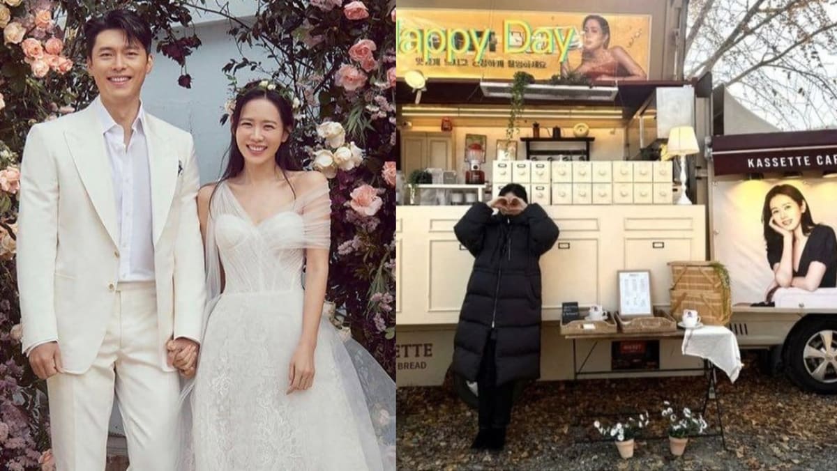 Hyun Bin Sends Snack Truck To Wife Son Ye Jin’s Film Set In Son’s Name