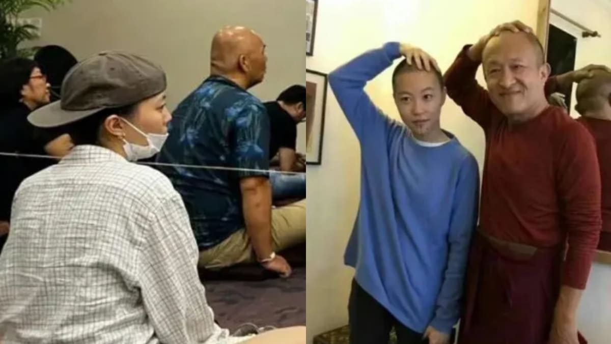 Leah Dou, Daughter Of Faye Wong, Was In S’pore For 3-Day Buddhism Course By Monk Who Shaved Her Head in 2017