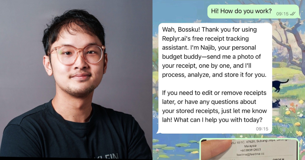 NajibAI, a Malaysian chat-based financial tracker on WhatsApp