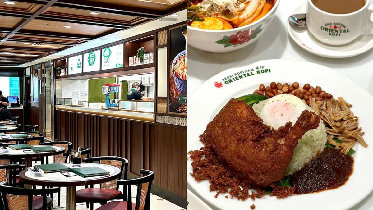 Oriental Kopi’s first Singapore outlet: What you can get at this Malaysian Nanyang coffee chain